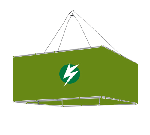 BannerSkandal Material Deckensystem Rechteck