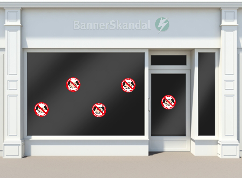 ABSTANDSAUFKLEBER Fenster ABSTANDSAUFKLEBER Fenster