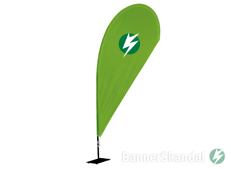 BEACHFLAG Tropfenform