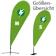 BEACHFLAG Tropfenform BEACHFLAG Tropfenform