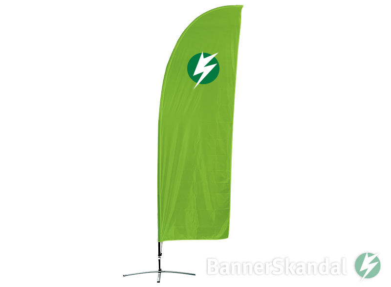BEACHFLAG Gerade Form