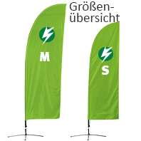 BEACHFLAG Gerade Form BEACHFLAG Gerade Form