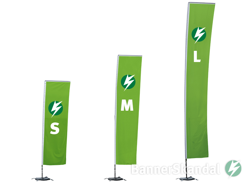BEACHFLAG Rechteckform