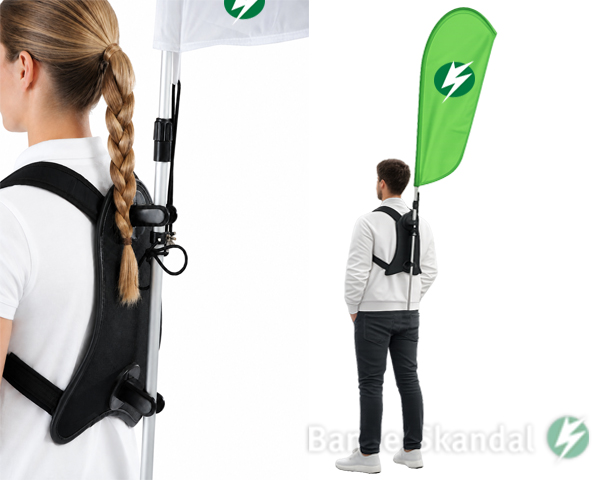 Rucksackfahne Standard