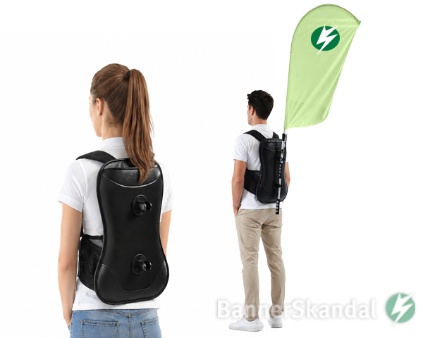 Rucksackfahne Premium