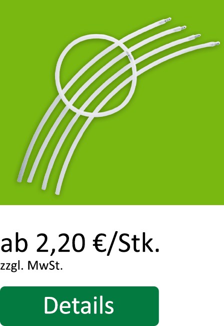 BannerSkandal Zubehör: Mastschlingen aus Kunststoff ab 1,50 € pro Stk.