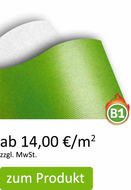 Satin mit Brandschutzzertifizierung (B1) ab 14,00 €/m²